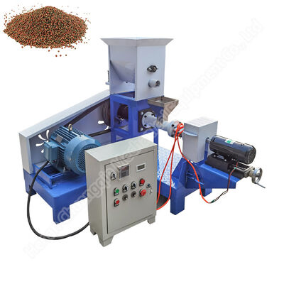 250 Kg Per Hour Diesel Engine Fish Feed Extruder Floating Fish Feed Pellet Extruder Machine