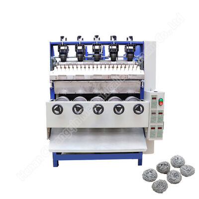 Stainless Steel Wire Scourer Ball Making Machine Steel Wire Ball Production Machine