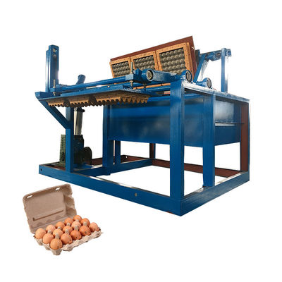 Waste Paper Pulp 7000 Pcs Making Automatic Small Catron Egg Tray Machine Pulp Recycling Box Making Egg Tray Packing Machine