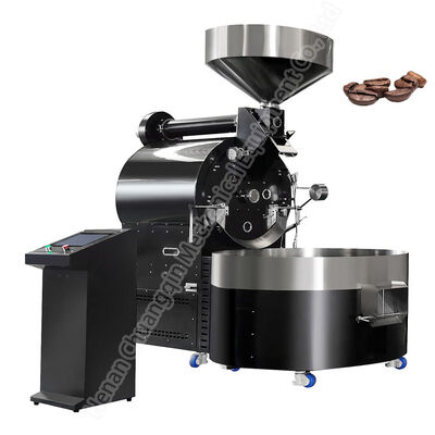 Cocoa Bean Roaster 60kg Coffee Roaster With Touch Screen Operation Gas Heating Coffee Roaster