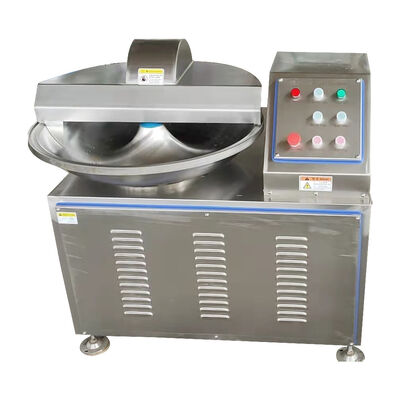 80L Sausage Bowl Cutter Meat Processing Line Slush Machine For Meat Processing Plant